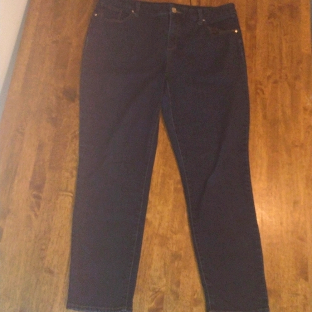 Medium Wash So Slimming Girlfriend Ankle Jeans 2/33.5"